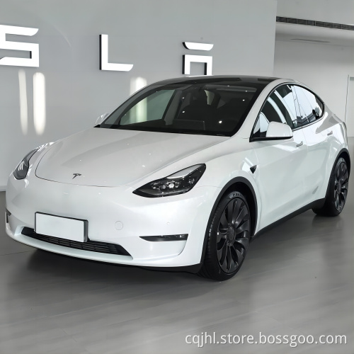 Tesla Model Y China Lithium Battery Long Range 545km 217km/h Big Power Rwd Electric Sports Car High Speed Rc Ev Car Charger